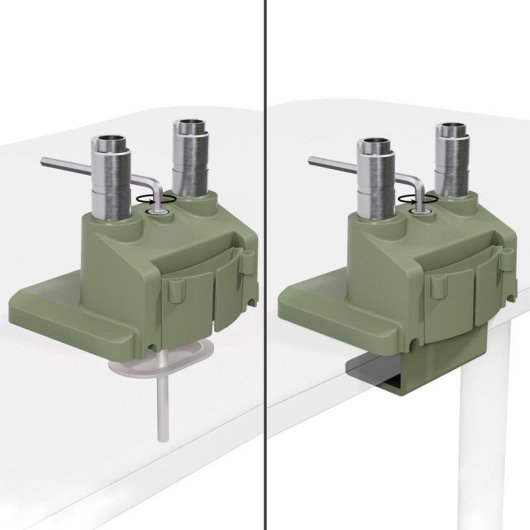 Arozzi AZ-ALZARE-NEO-DUO-FST Supporto Monitor da Tavolo 2 Bracci 17 a 32" VESA 75x75 a 100x100 Max 18Kg