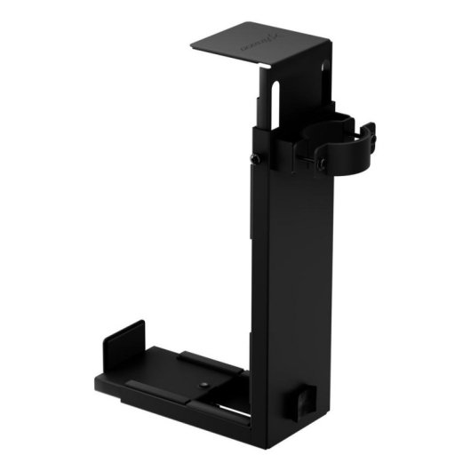 Arozzi AZ-PCMOUNT-BK PC-Halterung Untertisch Stahl Höhenverstellbar Max 30 kg