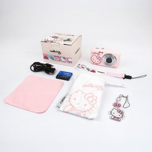 Appareil Photo Compact Yashica DZ-100 44MP Zoom 16x USB-C Écran IPS Rose