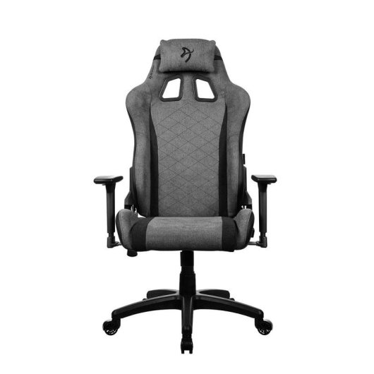 Sedia gaming Arozzi Avanti Ash Soft Fabric schienale reclinabile 120 kg grigia