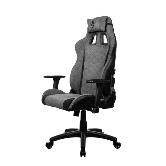 Sedia gaming Arozzi Avanti Ash Soft Fabric schienale reclinabile 120 kg grigia