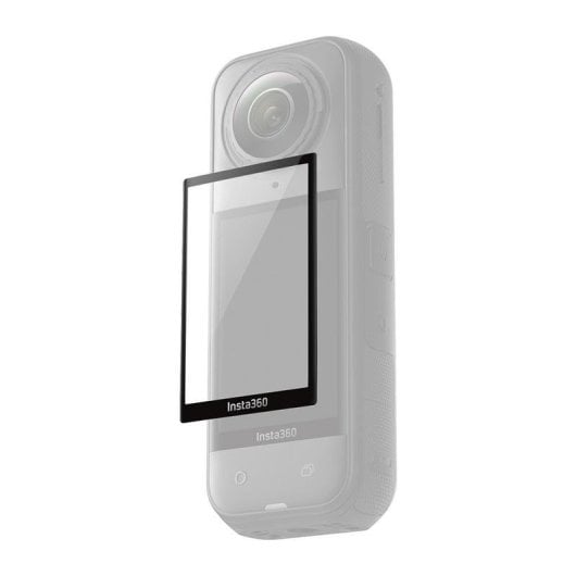 Displayschutz Insta360 X5 gehärtetes Glas Temperaturkontrolle