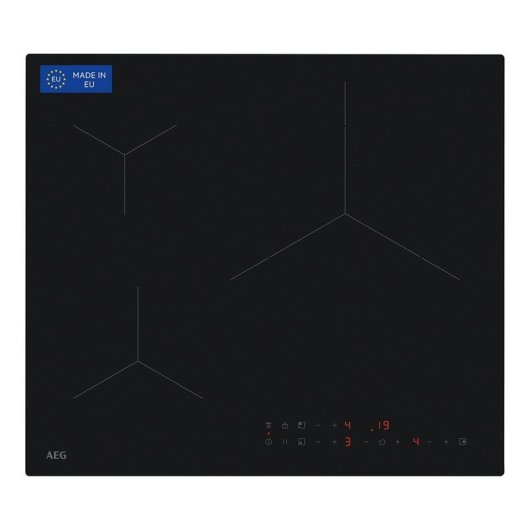 Placa de inducción AEG TN63IV00CT SaphirMatt 60 cm 3 zonas PowerBoost Hob2Hood