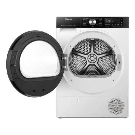 Secadora de condensación Hisense DH3S902BWCC 9 kg Clase C bomba de calor WiFi