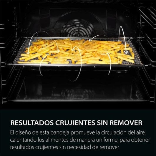 Bandeja AirFry AEG A9OOAFWM acciaio inox per forno 468x382 mm