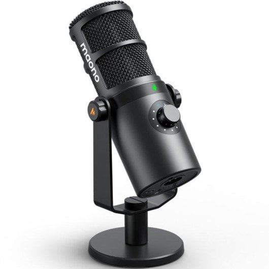 Microfone Maono PD400X USB/XLR dinâmico cardioide com filtro pop integrado