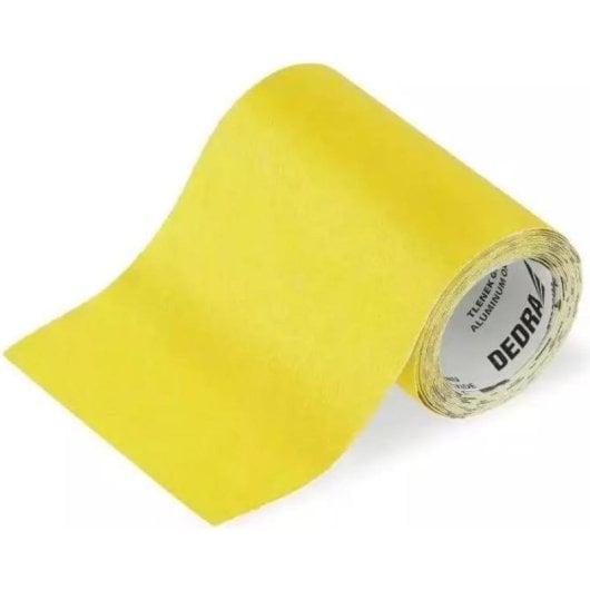 Carta abrasiva Dedra F70RP150 grana 150 ossido di alluminio 3 m x 115 mm