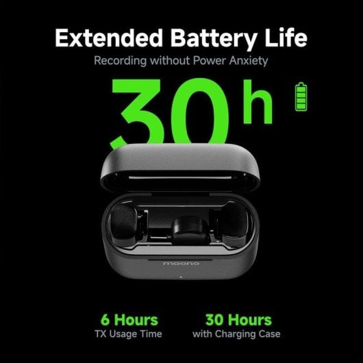 Microfone Maono Wm622 Pc2 Wireless USB UHF com alcance 50 m