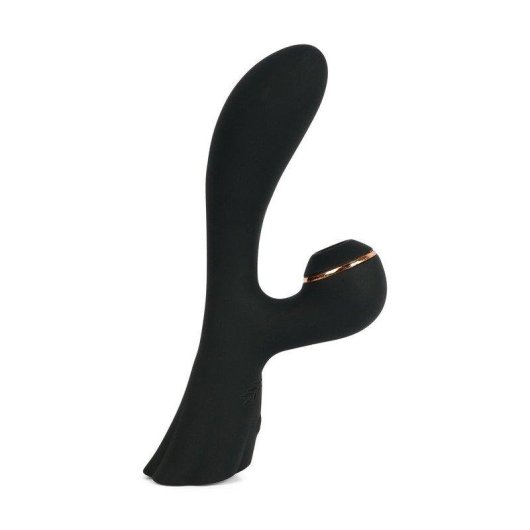 Vibrator Hugbox Schwarz 15 Programme Wasserdicht Geräuscharm USB-Ladung