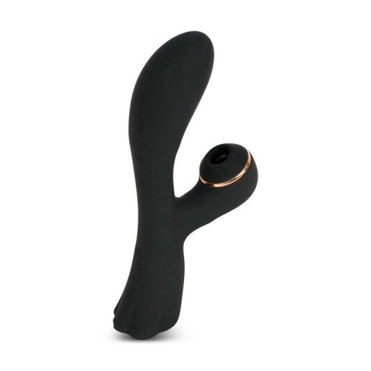 Vibrator Hugbox Schwarz 15 Programme Wasserdicht Geräuscharm USB-Ladung