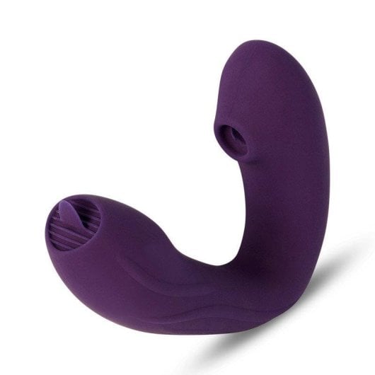 Vibrator Hugbox Clitoral G-Punkt Fernbedienung Heizfunktion 20 Programme Lila