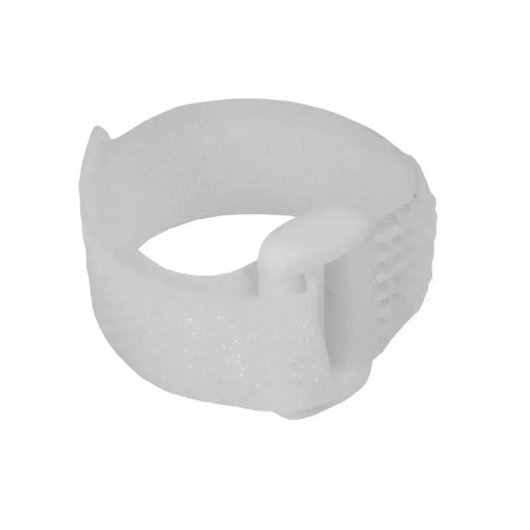 Fascetta per cavi Dedra 11RB12151 Velcro bianco 150 mm x 12 mm 5 pezzi