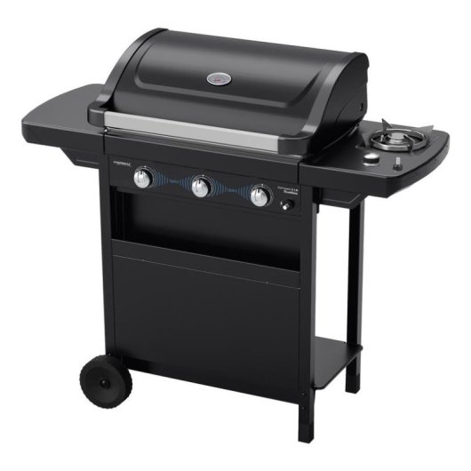 Barbecue Campingaz 1 Series Compact 2226301 gaz 9600 W chariot thermomètre couvercle