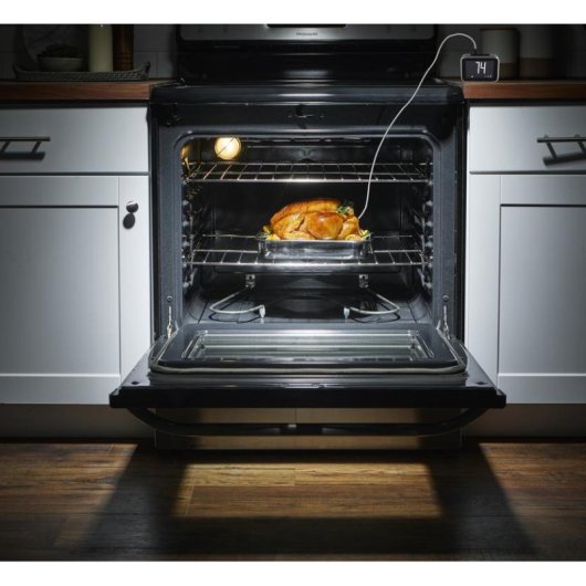 Termómetro Weber Connect Digital LCD Bluetooth WiFi 4 sondas preto