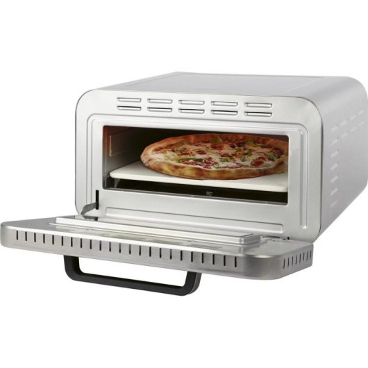 Four à pizza Proficook PC-PO 1323 inox 400°C minuterie digitale pierre