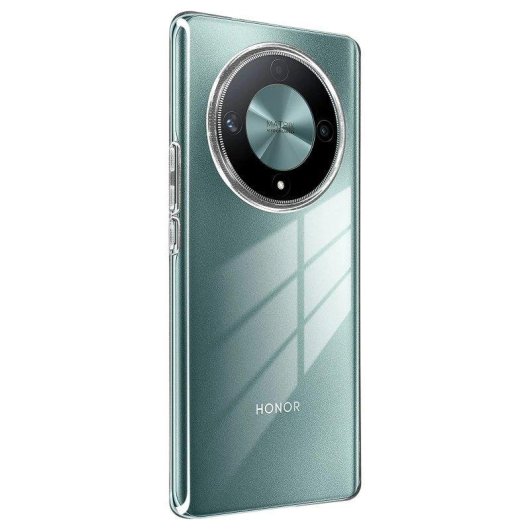 Coque pour mobile Max Power Digital Silicone Transparente Antichoc Ultra Fine pour Honor Magic 6 Lite X9b