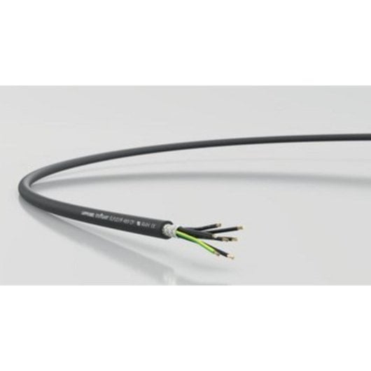 Cabo de média tensão Lapp ÖLFLEX 409 CP 3x0,75 mm² PVC preto 500 m