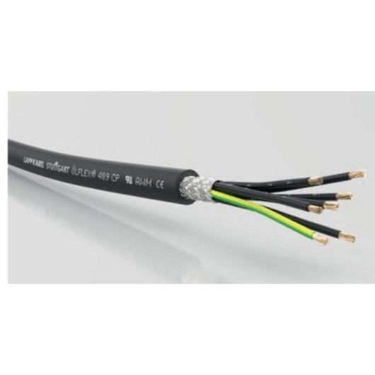 Cabo de média tensão Lapp ÖLFLEX 409 CP 3x0,75 mm² PVC preto 500 m