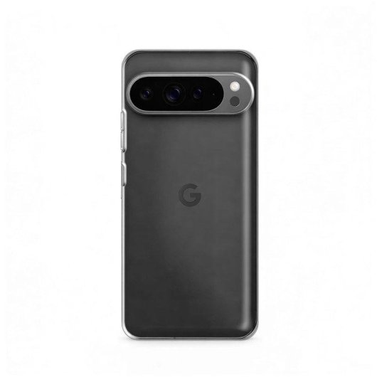 Coque pour mobile Max Power Digital Silicone Transparente Ultra Fine Antichoc pour Google Pixel 9 Pro