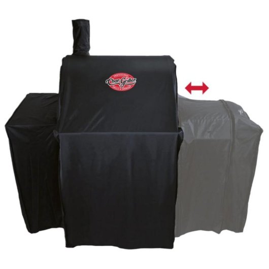 Housse barbecue Char-Griller 2323 polyester noir rectangulaire résistante