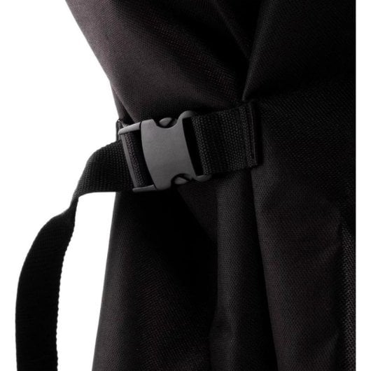 Housse protectrice Kamado Joe Big Joe polyester imperméable noir et rouge