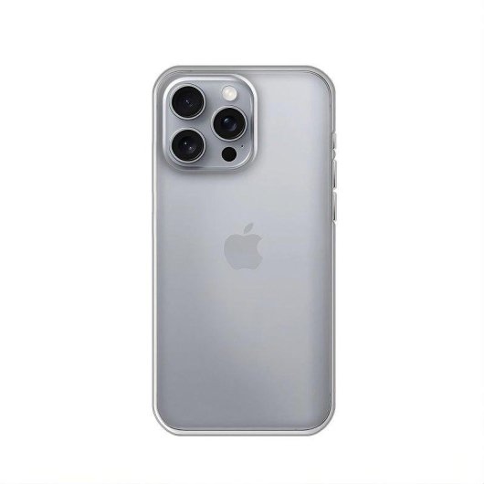 Funda para móvel Max Power Digital Silicone Transparente Antichoque Ultrafina para iPhone 16 Pro