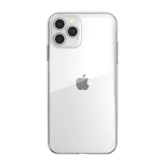 Coque pour mobile Max Power Digital Silicone Transparente Ultra Fine Antichoc pour iPhone 12/12 Pro