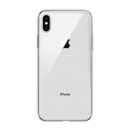 Funda para móvil Max Power Digital Transparente Silicona Antigolpes Ultrafina para iPhone XS Max