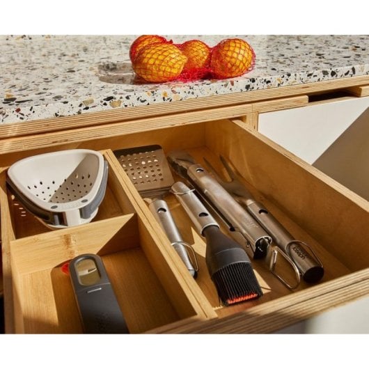 Fourchette barbecue Joseph Joseph 2000007 acier inoxydable manche extensible