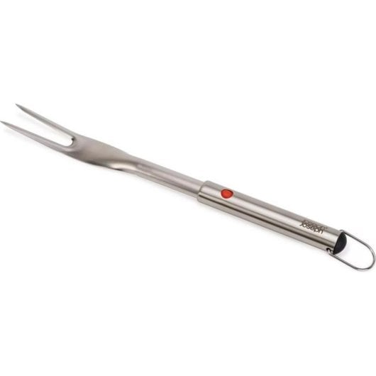 Fourchette barbecue Joseph Joseph 2000007 acier inoxydable manche extensible