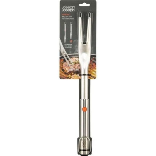 Fourchette barbecue Joseph Joseph 2000007 acier inoxydable manche extensible