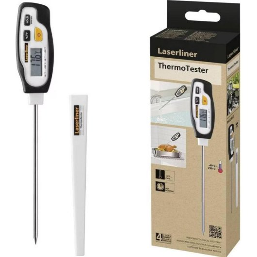 Thermomètre environnement Laserliner ThermoTester digital -40 à 250 °C précision 2 °C