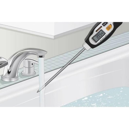 Thermomètre environnement Laserliner ThermoTester digital -40 à 250 °C précision 2 °C