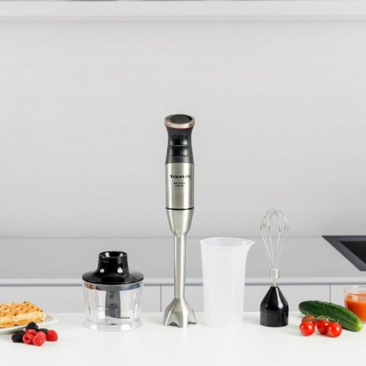 Licuadora Taurus Bapi 1500 Luxe Set 1500W Inox 20 Velocidades Turbo