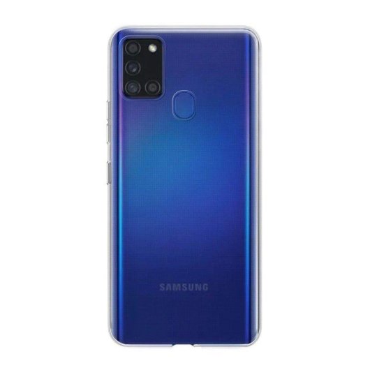 Coque pour mobile Max Power Digital Silicone Transparente Antichoc Ultra Fine pour Samsung Galaxy A21s