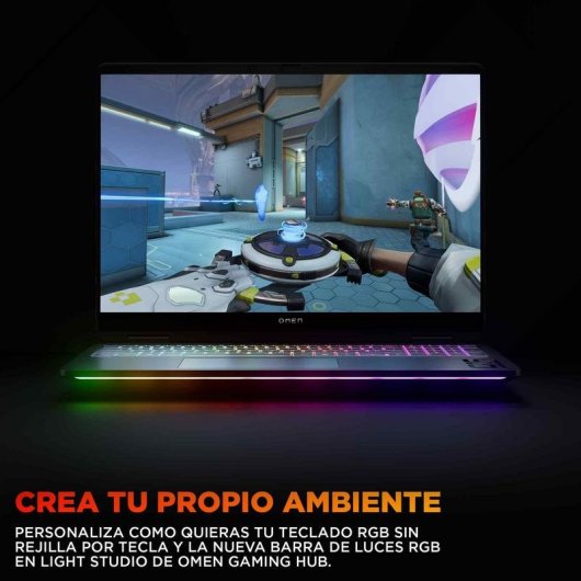 Portátil HP OMEN 16 MAX 16" Intel Core Ultra 9 275HX 32GB 1TB SSD RTX 5070 Ti FreeDOS