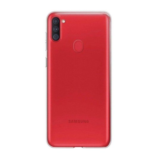 Funda para móvil Max Power Digital Transparente Antigolpes Silicona Ultrafina para Samsung Galaxy A11