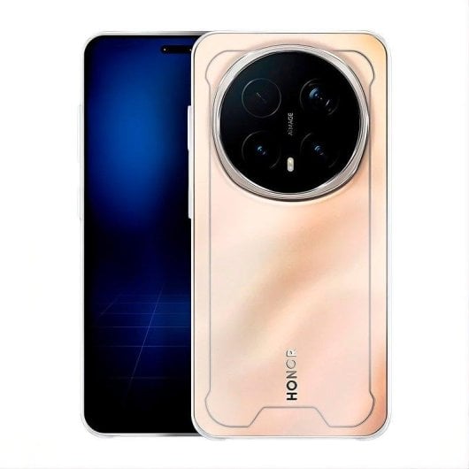 Funda para móvil Max Power Digital Antigolpes Esquinas Reforzadas Silicona Transparente para Honor Magic 8 Pro