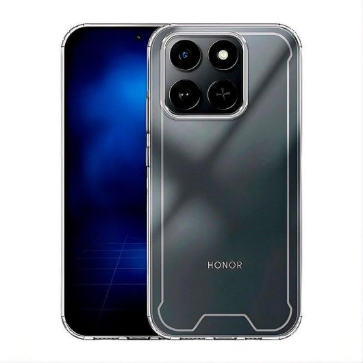 Coque pour mobile Max Power Digital Antichoc Silicone Transparent Coins Renforcés pour Honor 400 Smart / X7d