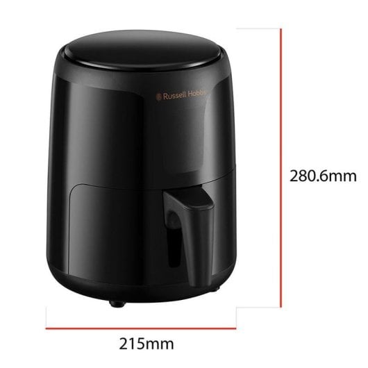 Friteuse sans Huile Russell Hobbs SatisFry Air 1.8L 1100W avec 7 Programmes et Minuterie
