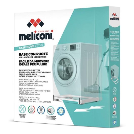 Kit de superposición Meliconi 656148 universal plástico blanco instalación fácil