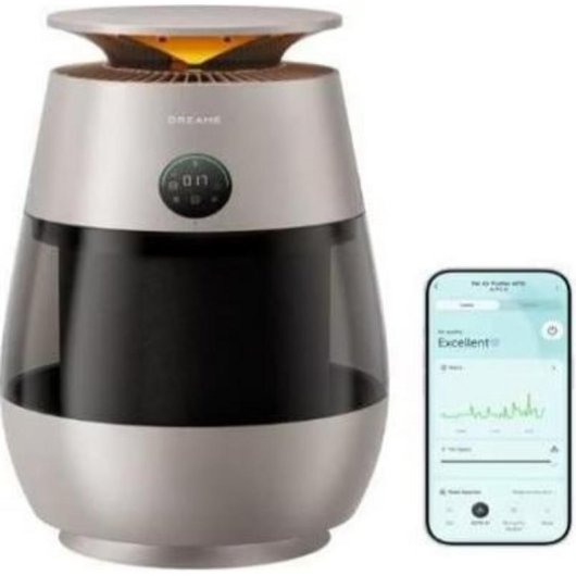 Purificateur d’air Dreame AP10 HEPA 430 m³/h WiFi Commande vocale Beige