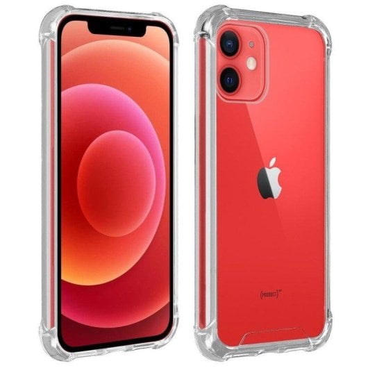 Funda para móvil Max Power Digital Antigolpes Transparente Silicona Esquinas Reforzadas para iPhone 12 Mini