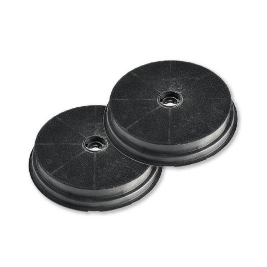 Filtro para exaustor Glem Gas FILKCA carvão plástico 20 cm pack 2