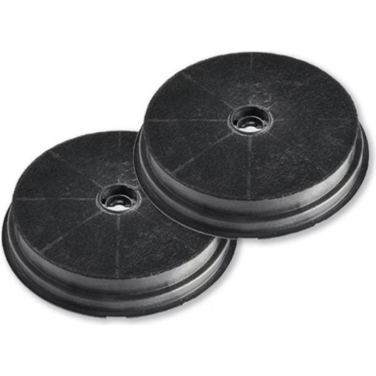 Filtro para exaustor Glem Gas FILKCA carvão plástico 20 cm pack 2