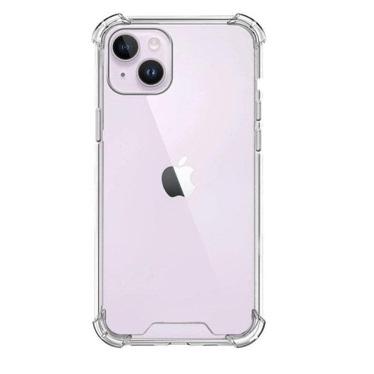 Funda para móvil Max Power Digital Antigolpes Transparente Silicona Esquinas Reforzadas para iPhone 15 Plus