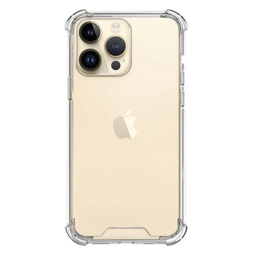 Funda para móvil Max Power Digital Antigolpes Transparente Silicona Esquinas Reforzadas para iPhone 15 Pro
