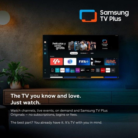 TV TD SYSTEMS LED M43C22TIZEN 43" 4K UltraHD 60Hz Smart TV Tizen HDR10 Bixby