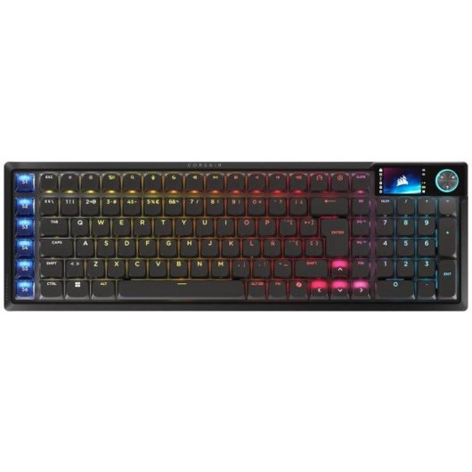 Tastiera Corsair Vanguard Air 99 Wireless ottica low-profile LCD RGB 8000 Hz