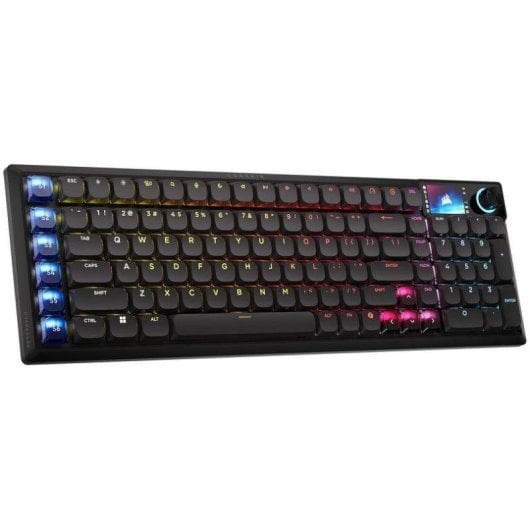 Tastiera Corsair Vanguard Air 99 Wireless ottica low-profile LCD RGB 8000 Hz